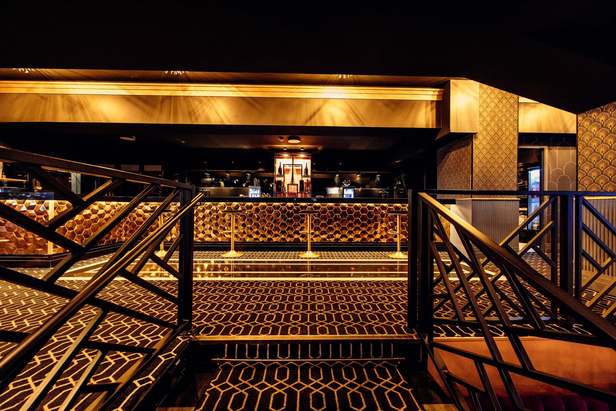 Le Pavillon Tilsitt — vue d'ensemble de la réception